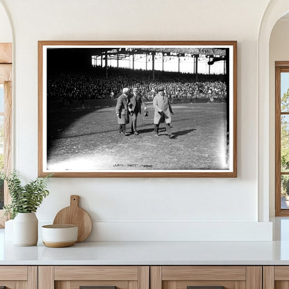 1923 Baseball Legends: Landis, Mathewson & Tierney