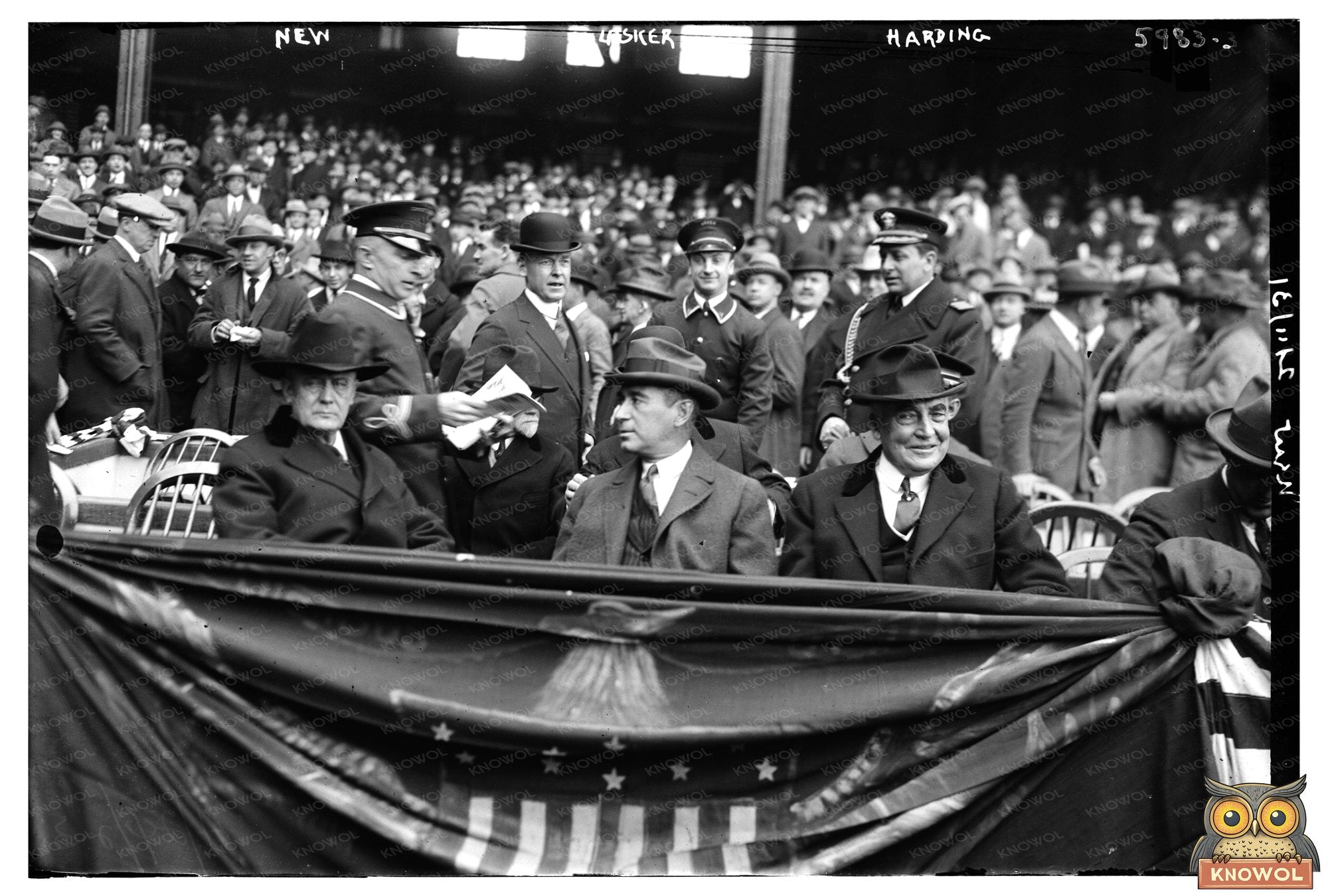 Historic Gathering at Yankee Stadium, 1923