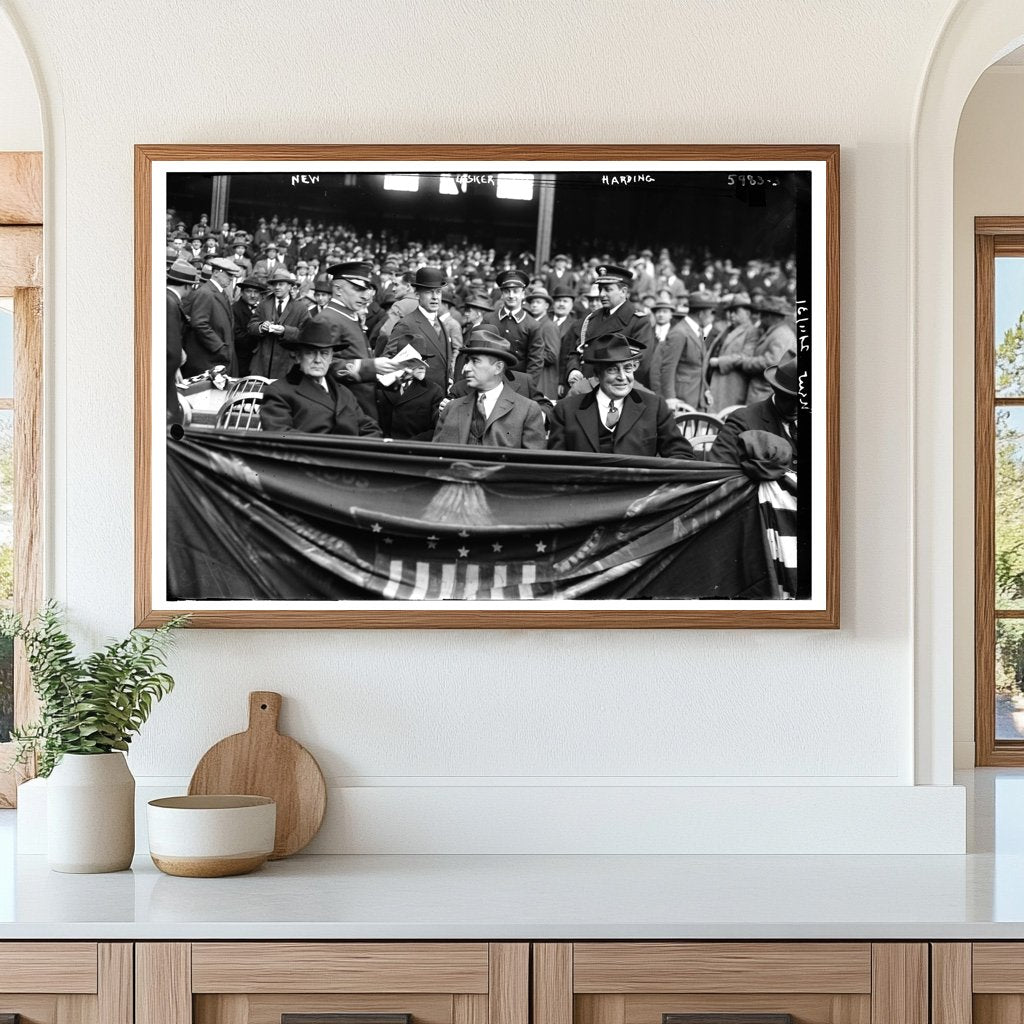 Historic Gathering at Yankee Stadium, 1923