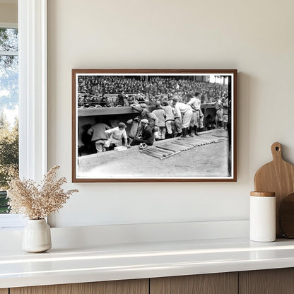 1924 Yankee Dugout: A Glimpse of Baseball History