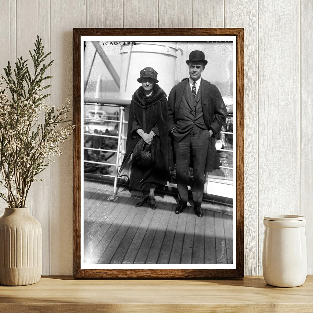 1920s Vintage Portrait of a Charming Couple