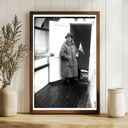 1921 Vintage Portrait of Conductor Mengelberg