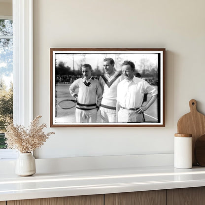 Vintage 1920s Tennis Stars: Richards, Tilden & Johnston