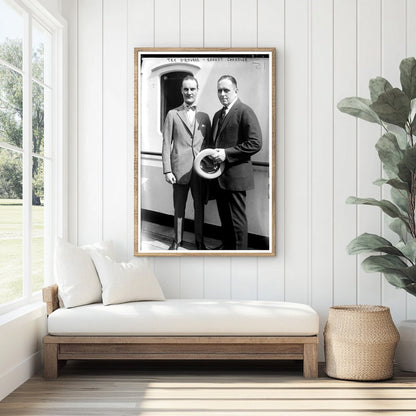 1920s Duo: Tex ORourke & Ernest Chandler Portrait