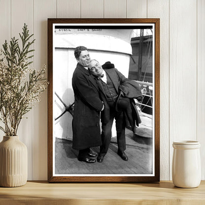 1920s Theatrical Icons: Gest & Balieff Portrait