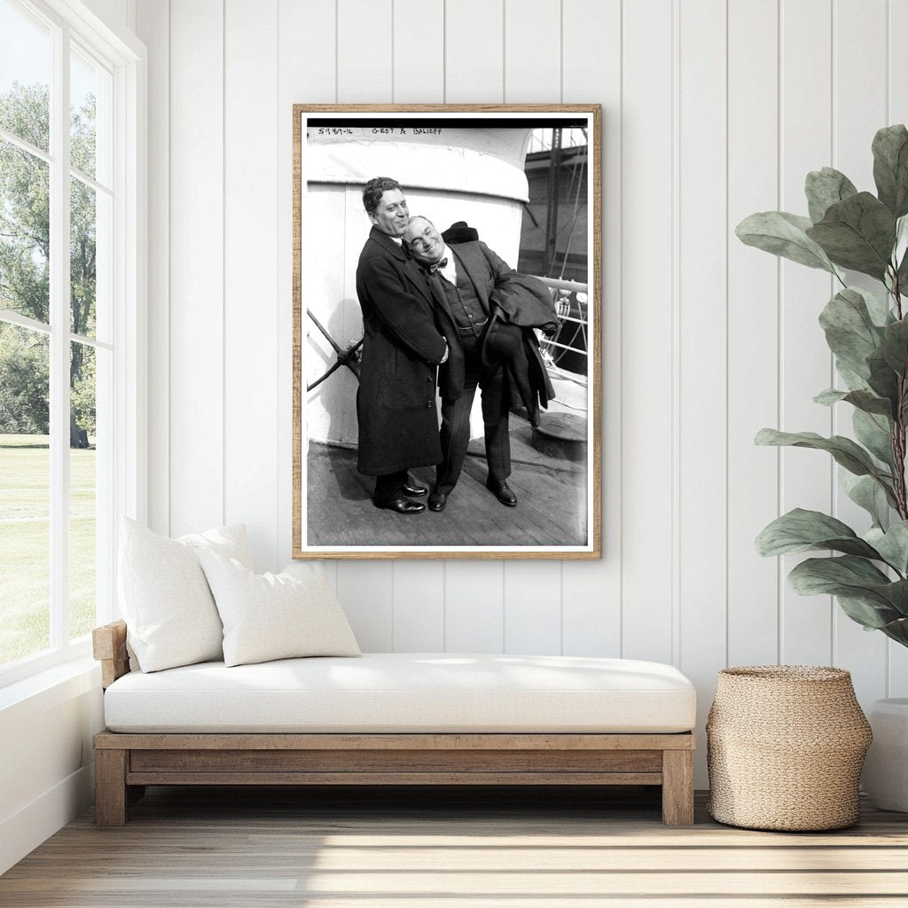 1920s Theatrical Icons: Gest & Balieff Portrait