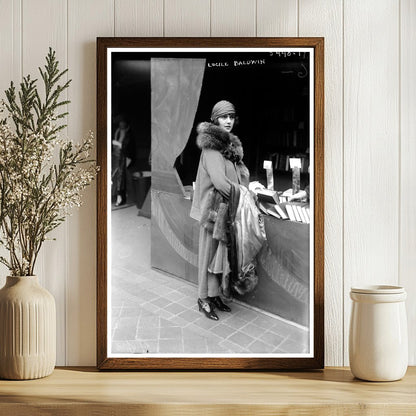 1920s Entertainment Icon: Lucille Baldwin Portrait