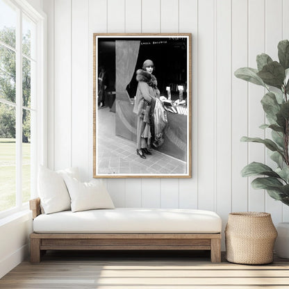 1920s Entertainment Icon: Lucille Baldwin Portrait