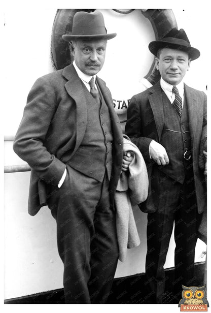 1920s Portrait of Business Visionaries Crowninshield & Zimba