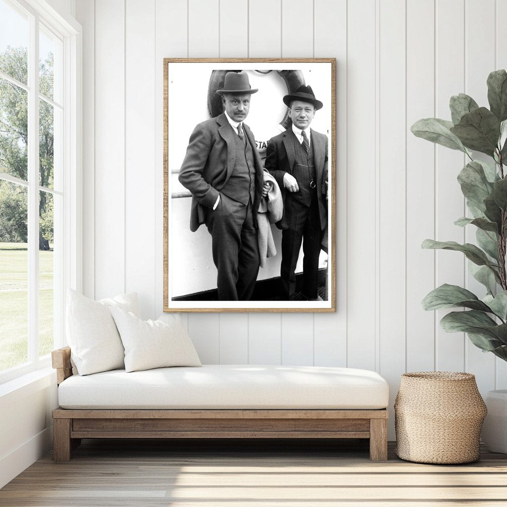 1920s Portrait of Business Visionaries Crowninshield & Zimba