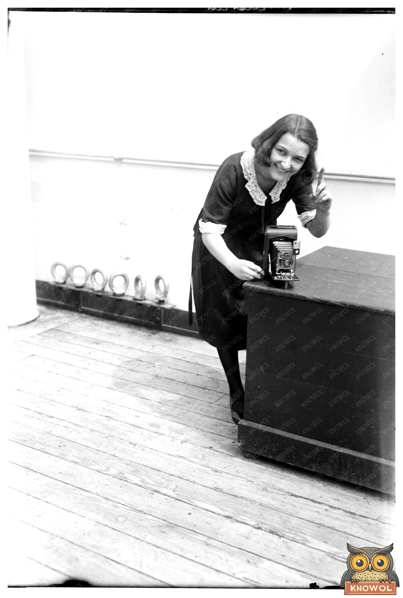 1920s Vintage Portrait of a Notable Figure