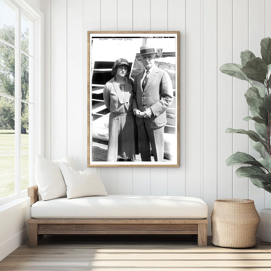 1920s Vintage Portrait of a Stylish Couple