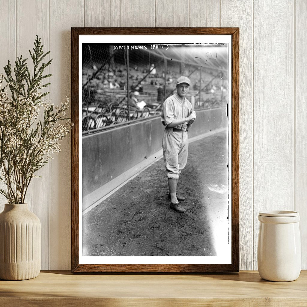 1923 Philadelphia Athletics Star Player Portrait