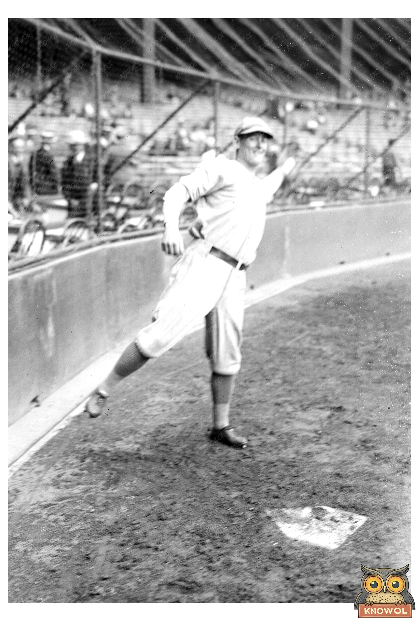 1923 Baseball Portrait of Infielder Frank McGowan
