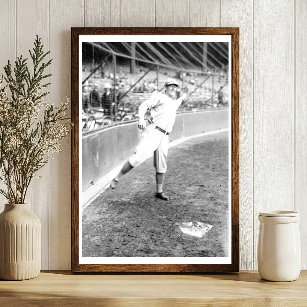 1923 Baseball Portrait of Infielder Frank McGowan