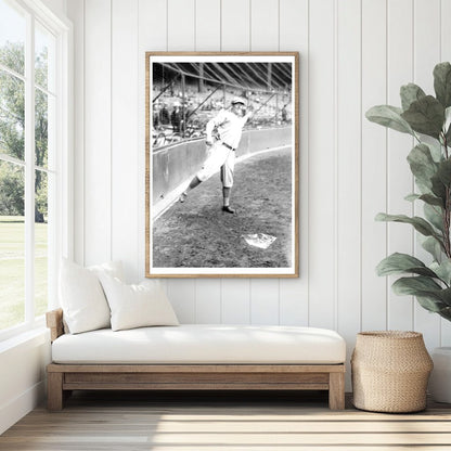 1923 Baseball Portrait of Infielder Frank McGowan