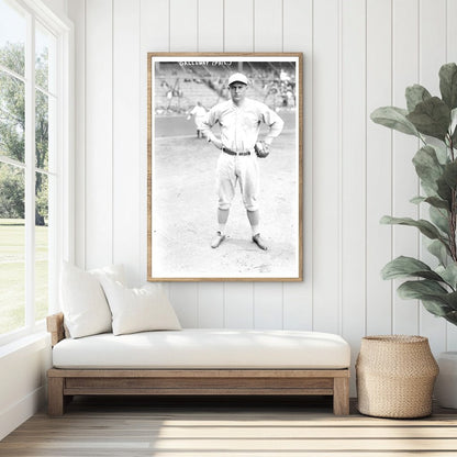 1923 Baseball Star Chick Galloway in Philadelphia