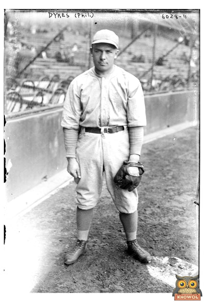 1923 Philadelphia Athletics Star: Jimmy Dykes in Action