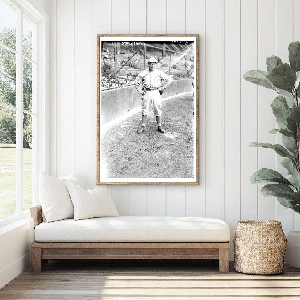 1923 Philadelphia Athletics Star in Action