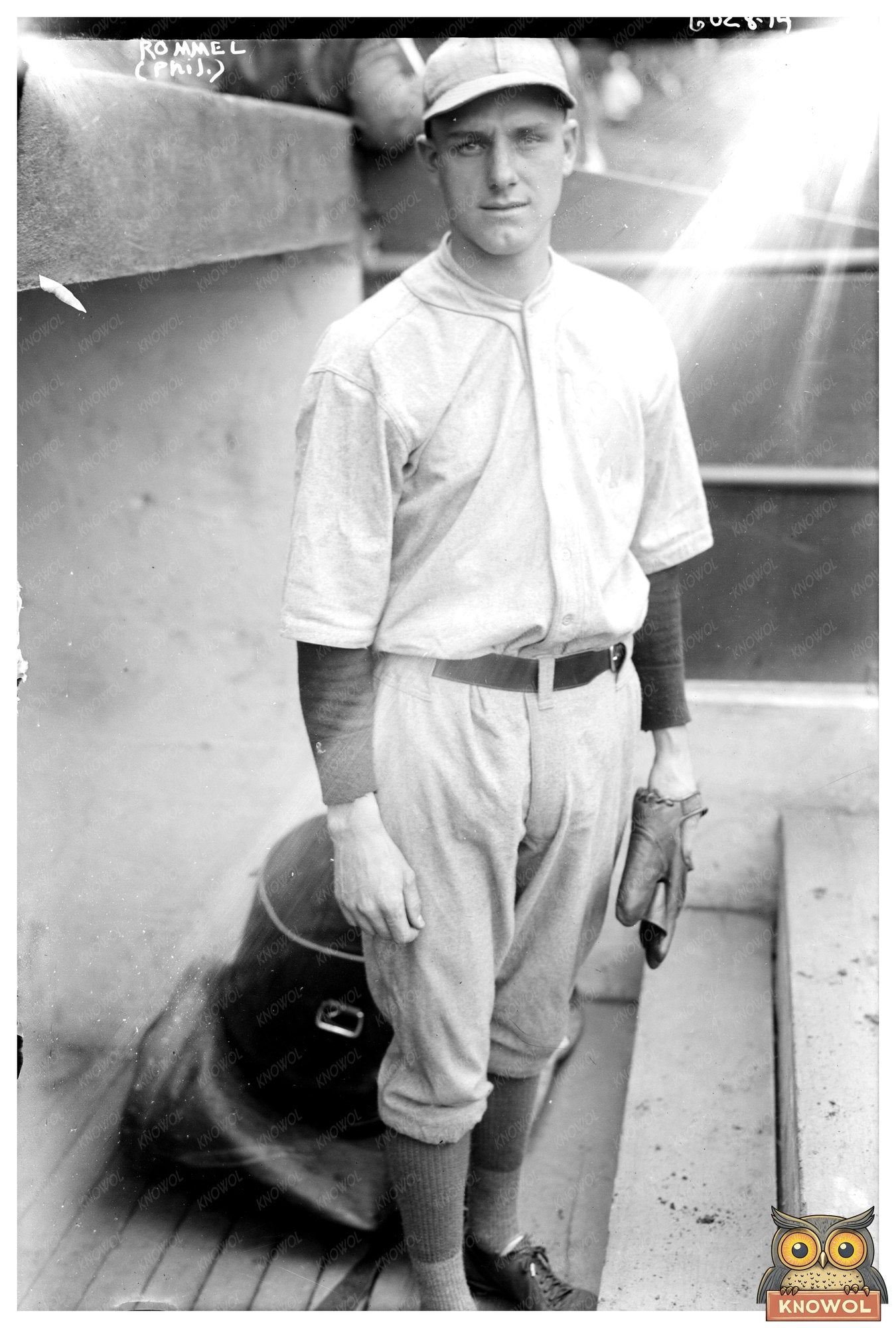 1923 Eddie Rommel: Philadelphia Baseball Pitcher