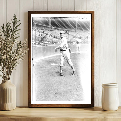 1923 Philadelphia Athletics Player Action Shot
