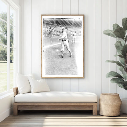 1923 Philadelphia Athletics Player Action Shot