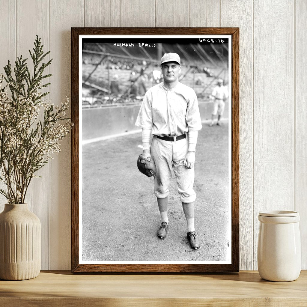 1923 Baseball Icon Fred Heimach in Alabama Action