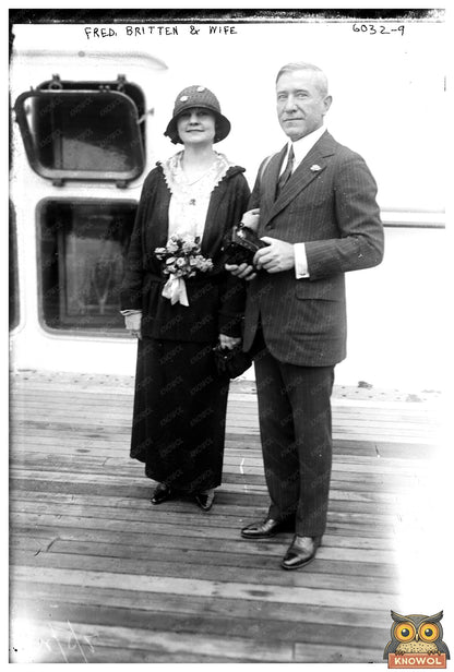 1920s Portrait of a Couple in Vintage Attire