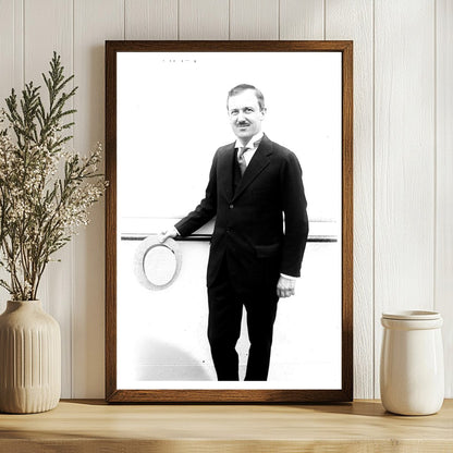 1920s Portrait of a Notable Historical Figure