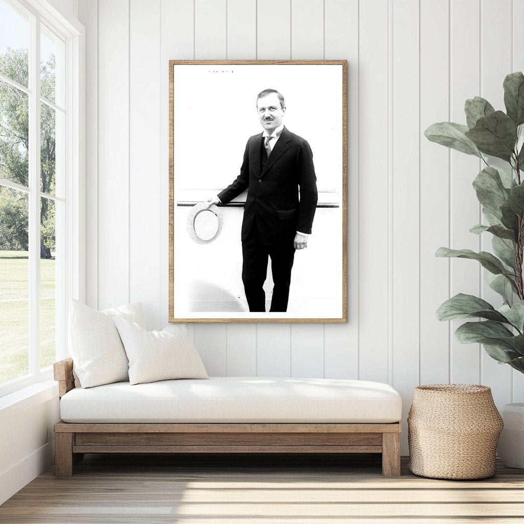 1920s Portrait of a Notable Historical Figure