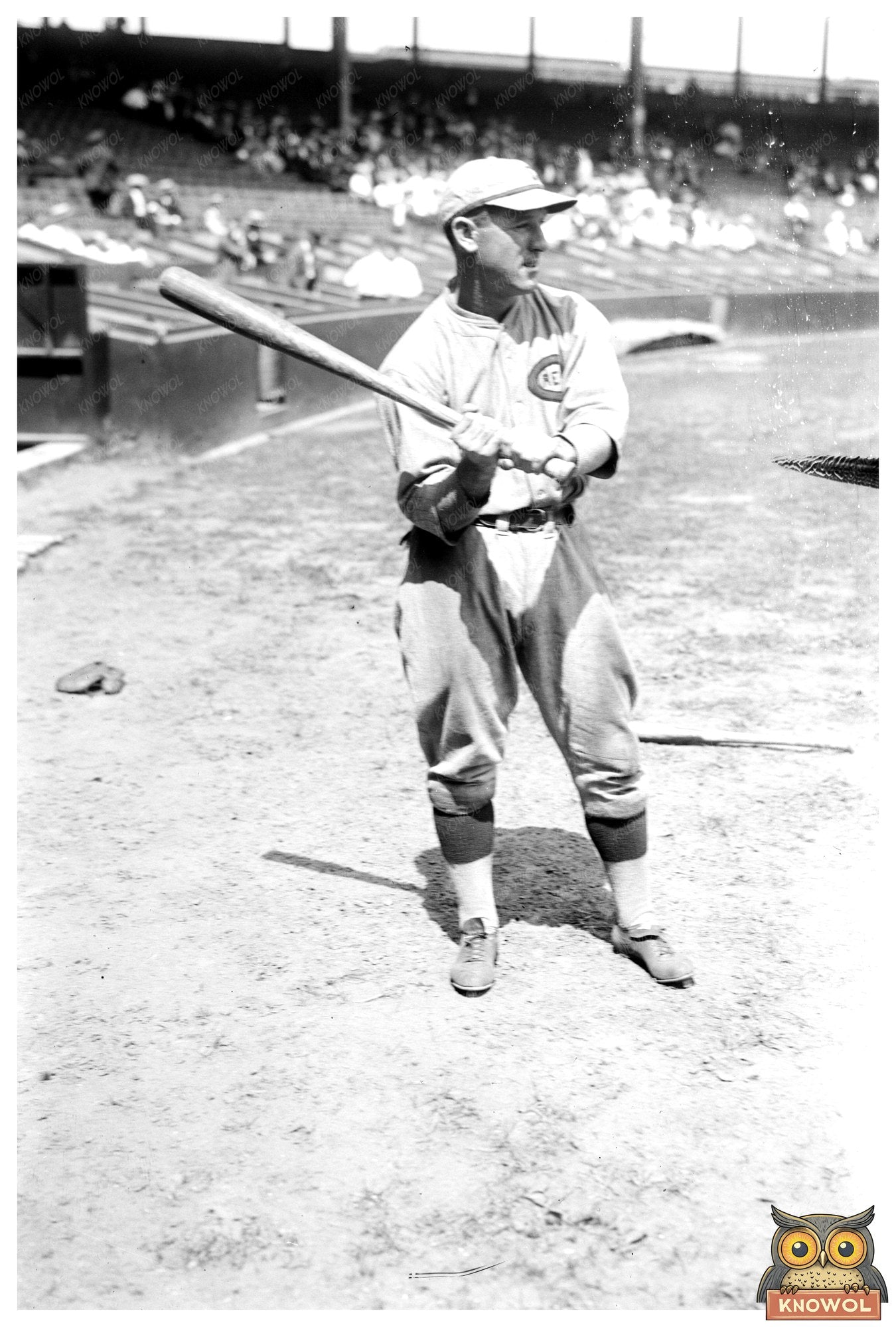 1923 Cincinnati Baseball Star Sammy Bohne in Action