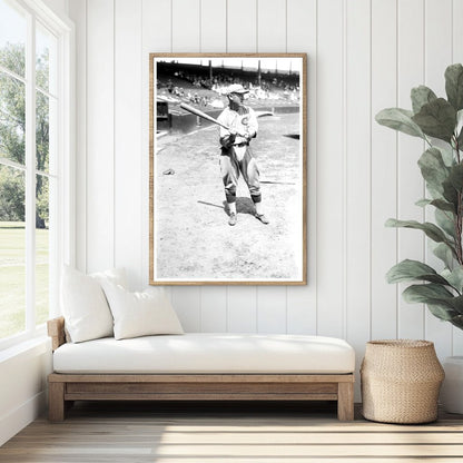 1923 Cincinnati Baseball Star Sammy Bohne in Action