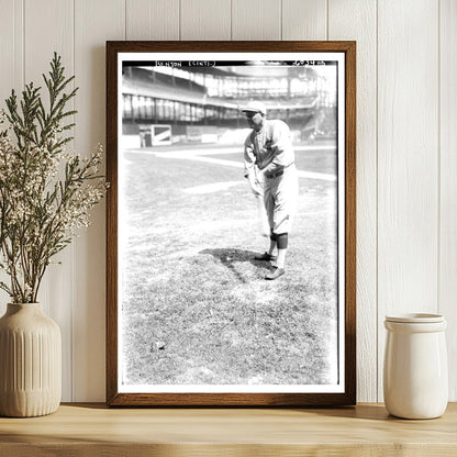 1923 Cincinnati Baseball Star Rube Benton Portrait