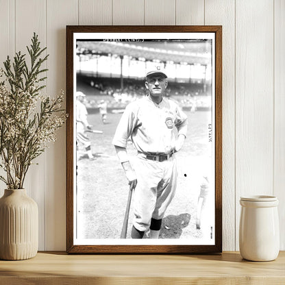 1923 Cincinnati NL Baseball Star at the Plate
