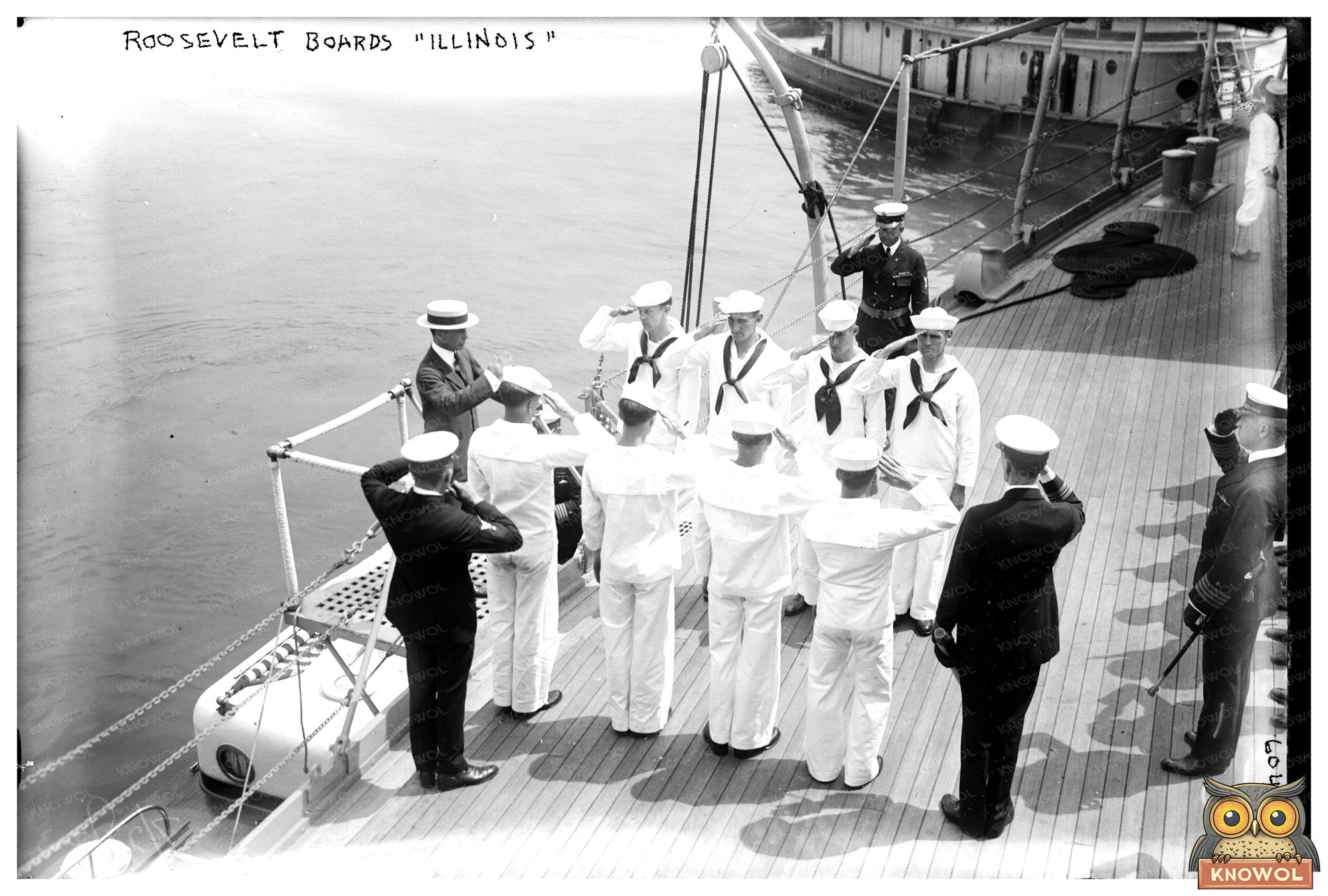 Theodore Roosevelt Jr. Embarks on the ILLINOIS
