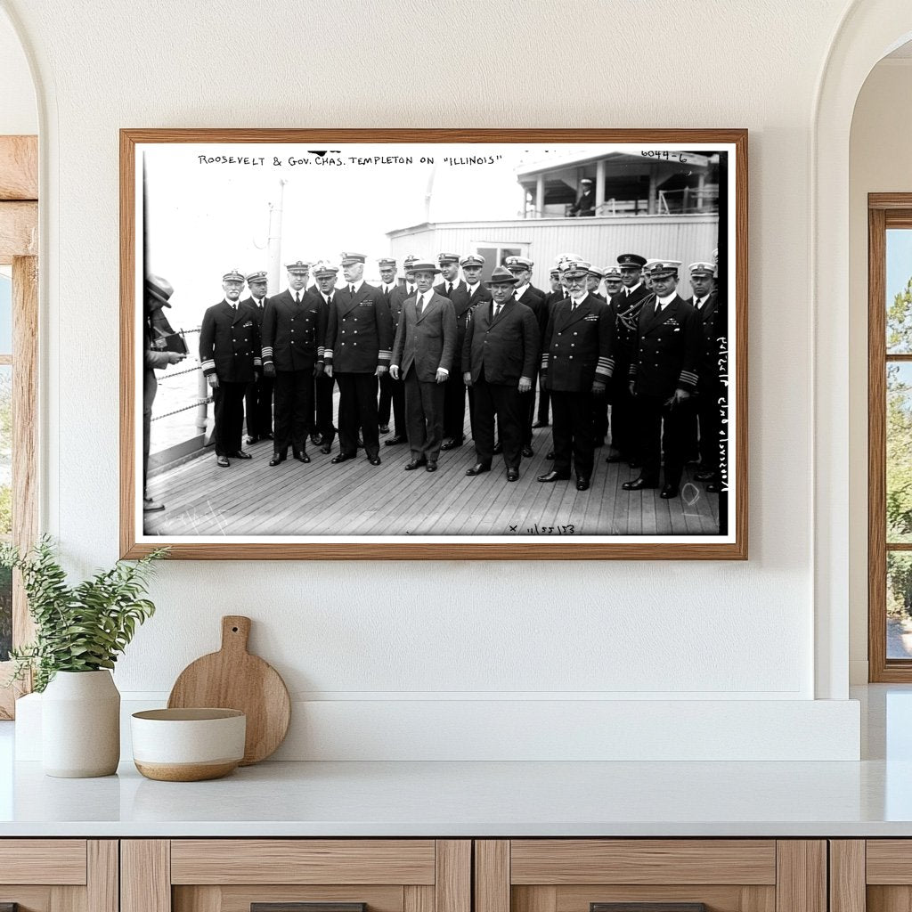 Historic Meeting: Theodore Roosevelt Jr. in Illinois