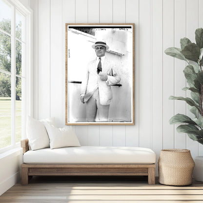 1920s Portrait of a Vintage News Icon in Focus