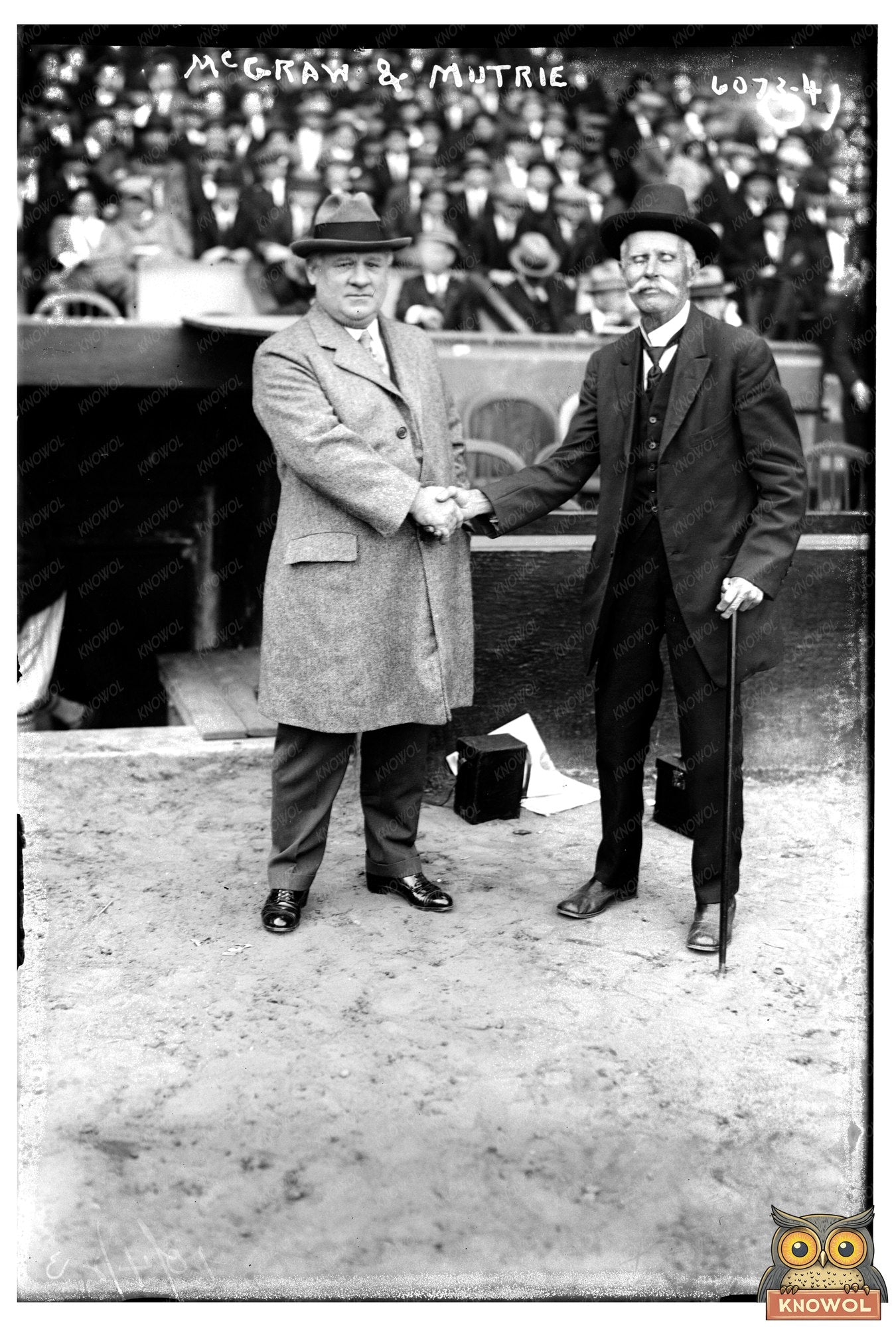 Historic 1923 Portrait of Giants Baseball Legends – KNOWOL