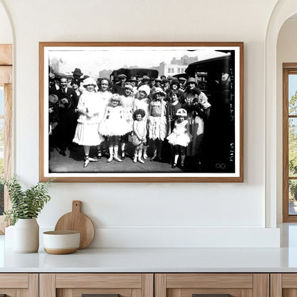 Historic Welcome of Ballerina Anna Pavlova, 1923