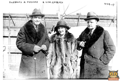 Vintage Cinema Icons: Fairbanks & Pickford Together