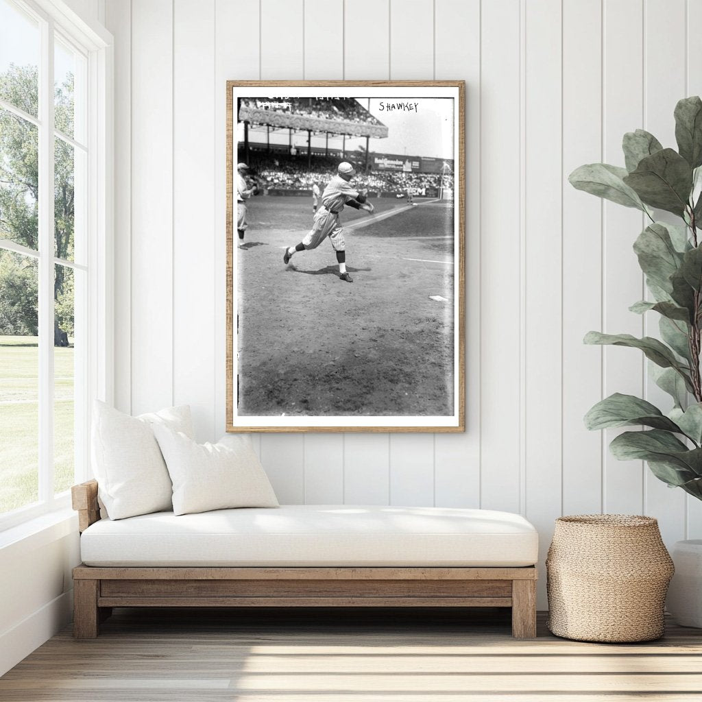 1921 New York Yankees Pitcher in Action