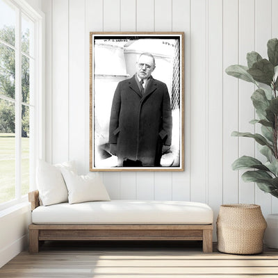 Elegant Portrait of an Early 20th Century Leader