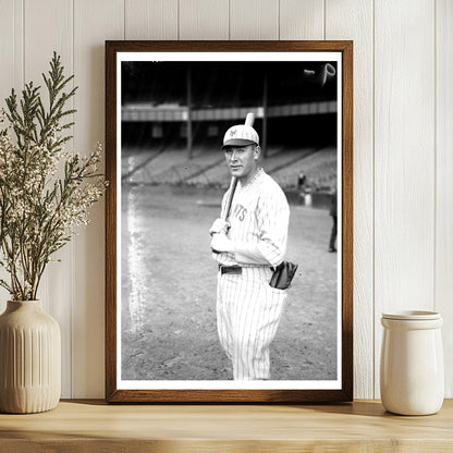 1923 New York Giants Star: Emil Meusel in Action