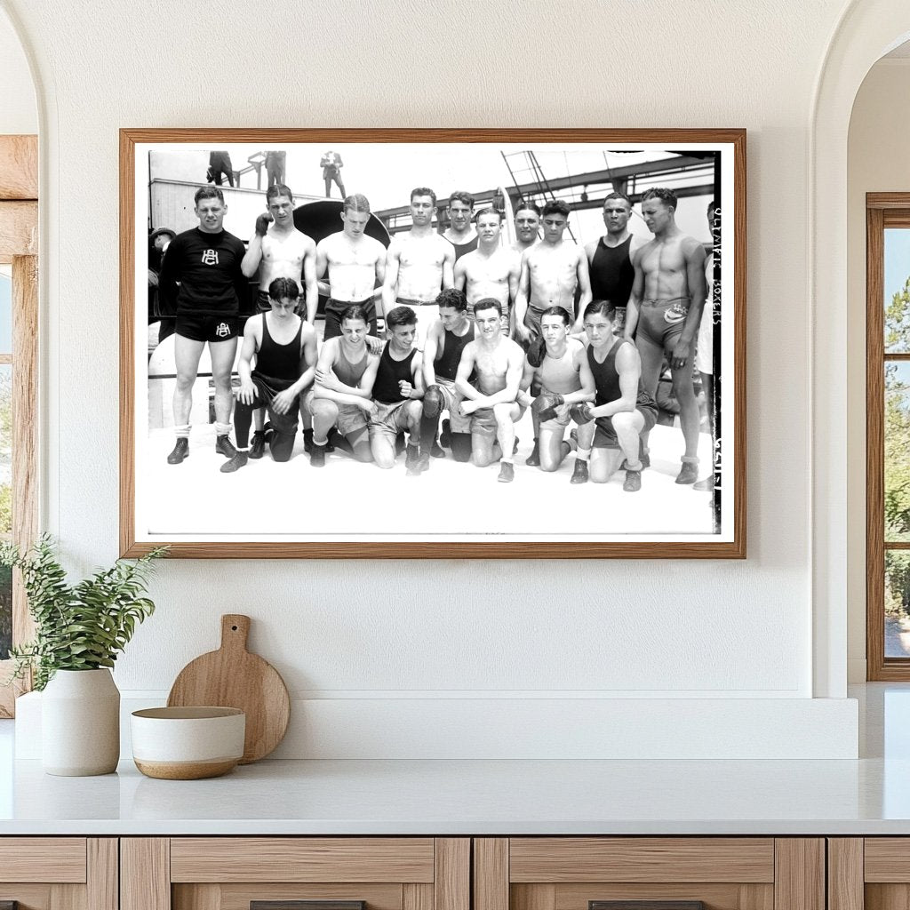 1924 Olympic Boxing Match in Paris: A Historic Moment