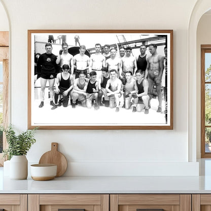 1924 Olympic Boxing Match in Paris: A Historic Moment