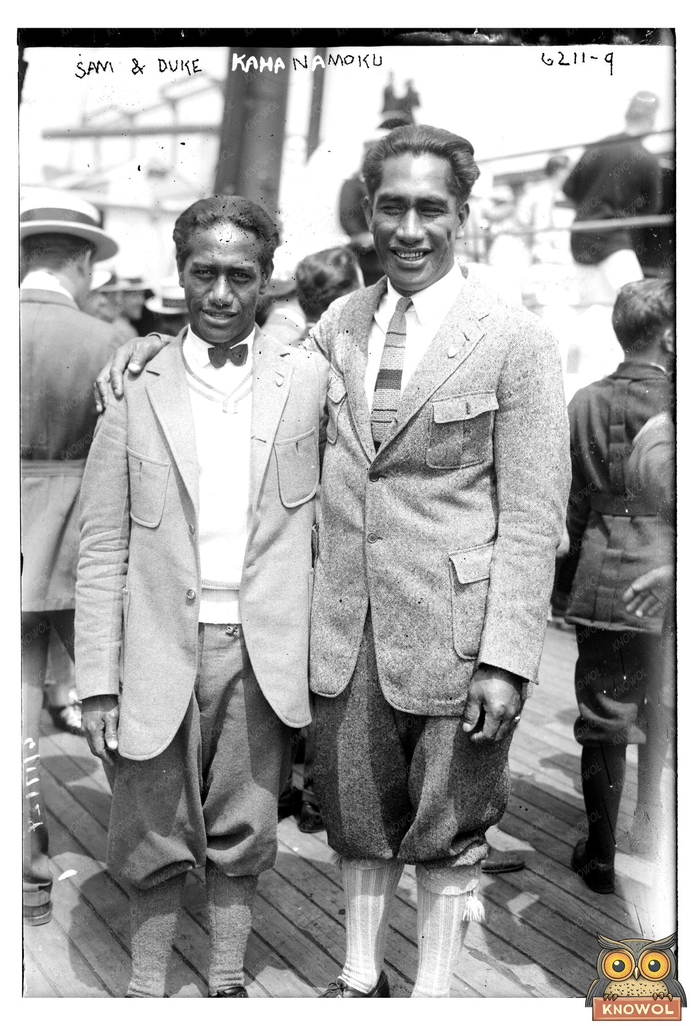 Surfing Legends: Sam & Duke Kahanamoku Moment