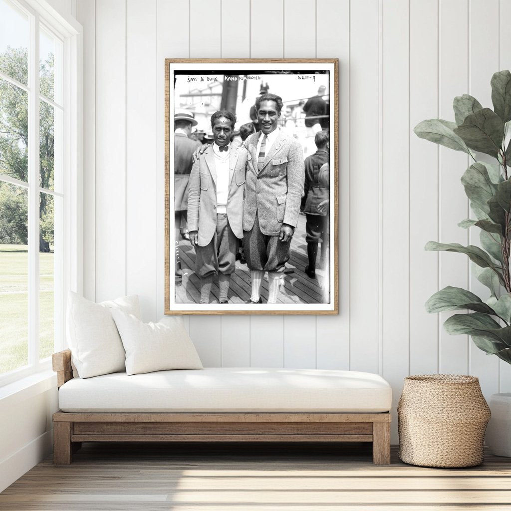 Surfing Legends: Sam & Duke Kahanamoku Moment