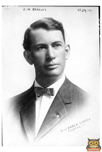 Historic Portrait of 35th U.S. Vice President Barkley