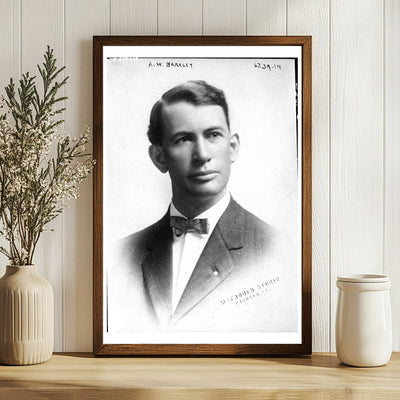 Historic Portrait of 35th U.S. Vice President Barkley