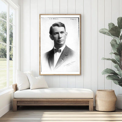 Historic Portrait of 35th U.S. Vice President Barkley